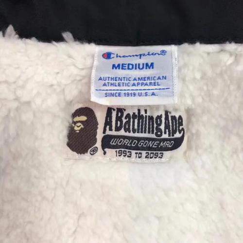 實(shí)拍#猿人冠軍合作款教練夾克 冠軍代工廠流出 話說植絨這個(gè)工藝就是